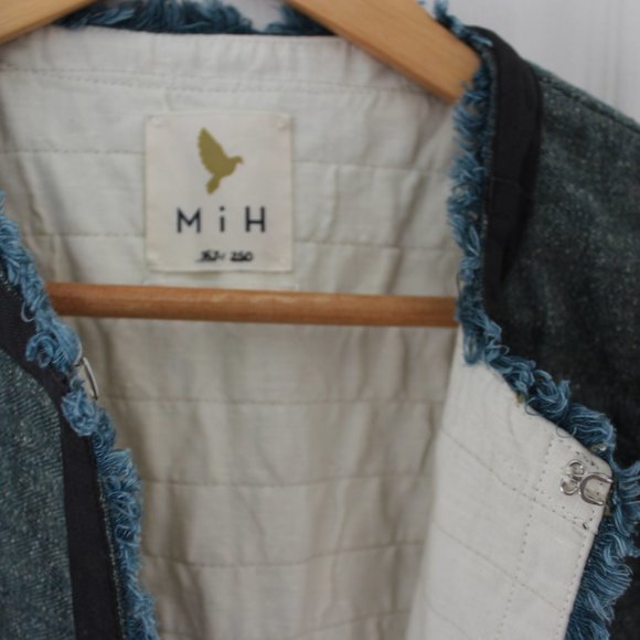 MiH Herringbone Chambray Chanel-Style Jacket, Limited Edition - Picture 4 of 10